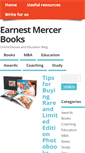 Mobile Screenshot of earnestmercerbooks.com